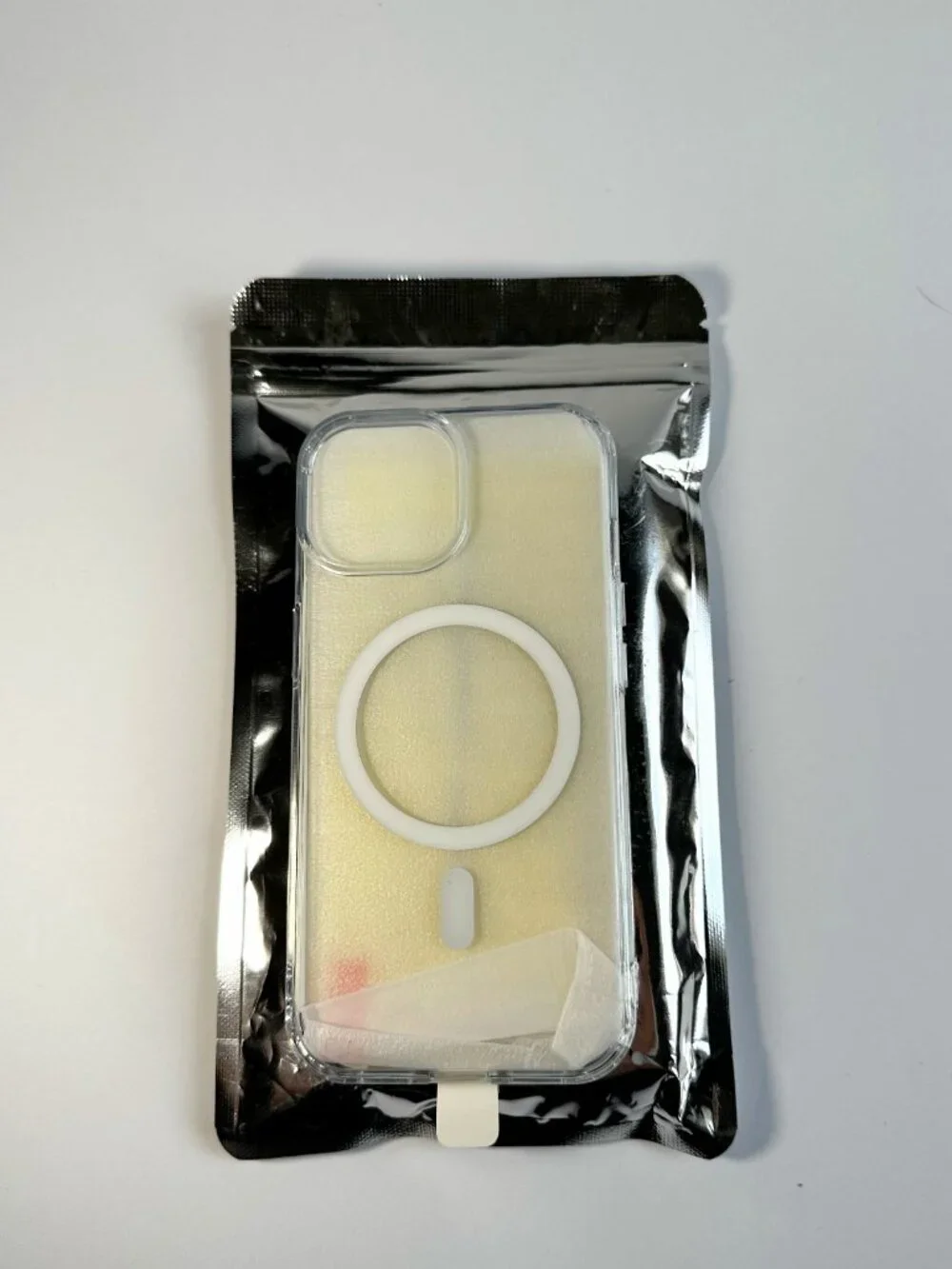 Temdan for iPhone 15 Case Clear, Compatible with Magsafe, Anti-Yellowing, Milit